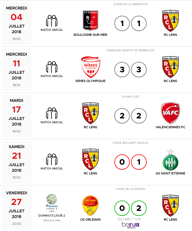 Le calendrier