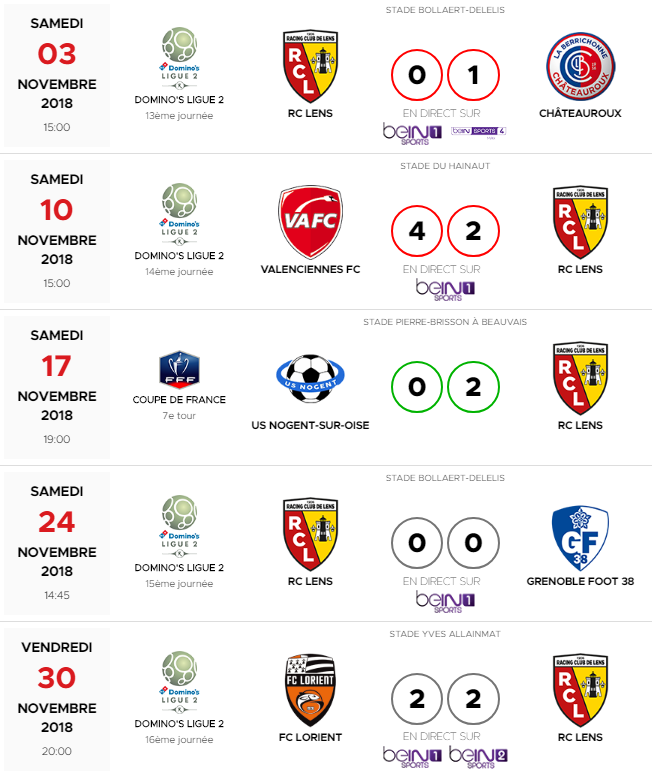 Le calendrier